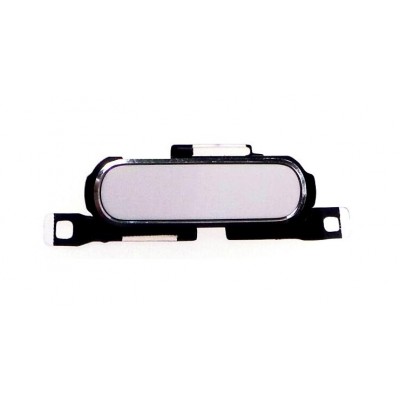 Home Button Outer For Samsung Galaxy Alpha Smg850y Silver By - Maxbhi Com