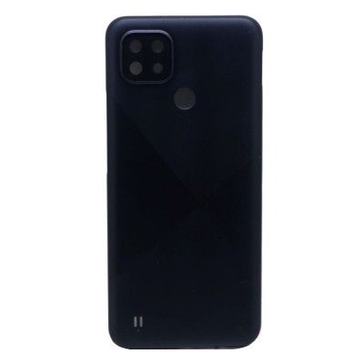 Back Panel Cover For Realme C21 Black - Maxbhi Com