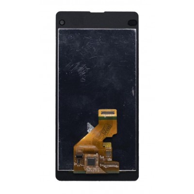 Lcd With Touch Screen For Sony Xperia Z1 Compact Black By - Maxbhi Com