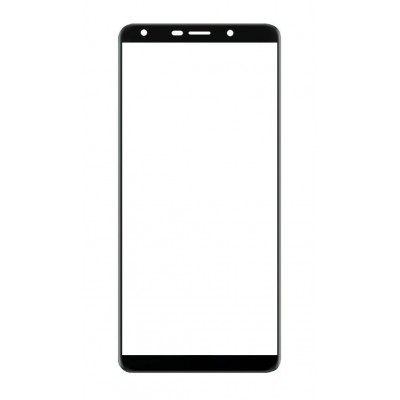Replacement Front Glass For Blu Studio X12 Black By - Maxbhi Com