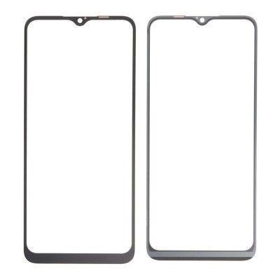 Replacement Front Glass For Realme C21 Black By - Maxbhi Com