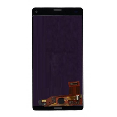 Lcd With Touch Screen For Sony Xperia Z3 Compact D5833 Black By - Maxbhi Com