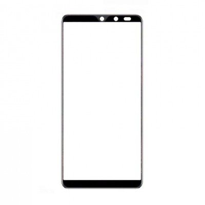 Replacement Front Glass For I Kall K470 Black By - Maxbhi Com