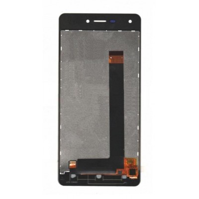 Lcd With Touch Screen For Intex Aqua Lions 3 Lower Flex Black By - Maxbhi Com