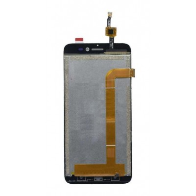Lcd With Touch Screen For Karbonn Aura Sleek Plus White By - Maxbhi Com