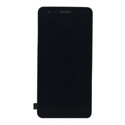 Lcd With Touch Screen For Lg K7i Black By - Maxbhi Com