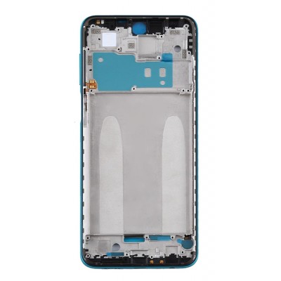 Lcd Frame Middle Chassis For Xiaomi Redmi Note 9 Pro Black By - Maxbhi Com
