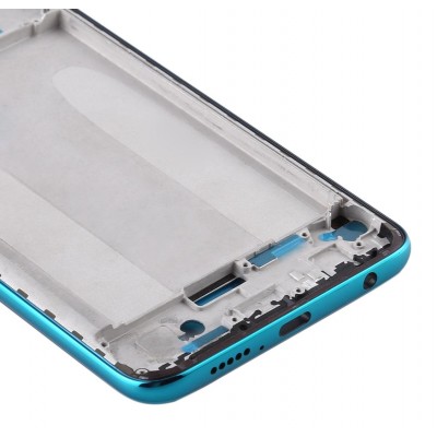 Lcd Frame Middle Chassis For Xiaomi Redmi Note 9 Pro White By - Maxbhi Com