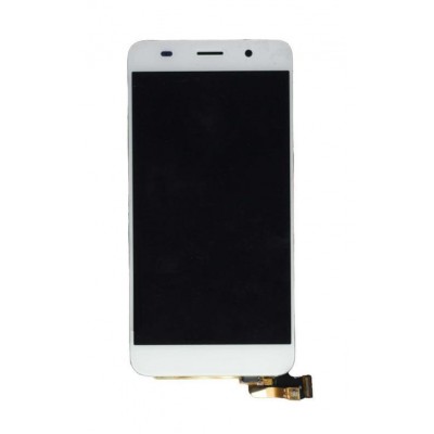 Lcd With Touch Screen For Huawei Y6 White By - Maxbhi Com