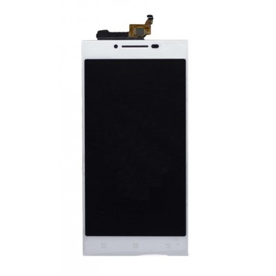 Lcd With Touch Screen For Lenovo P70 White By - Maxbhi Com