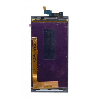 Lcd With Touch Screen For Lenovo P70 White By - Maxbhi Com