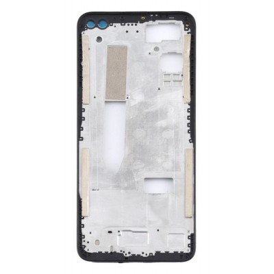 Lcd Frame Middle Chassis For Realme X50 5g Black By - Maxbhi Com