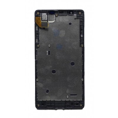 Lcd With Touch Screen For Microsoft Lumia 540 Dual Sim Black By - Maxbhi Com