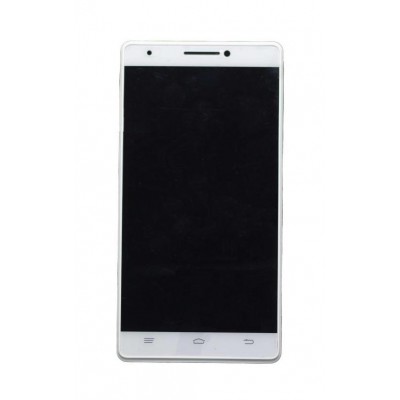 Lcd With Touch Screen For Intex Aqua Power Hd White By - Maxbhi Com