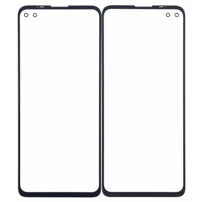 Replacement Front Glass For Motorola One 5g White By - Maxbhi Com