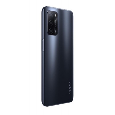 Back Panel Cover For Oppo A55 5g Black - Maxbhi Com