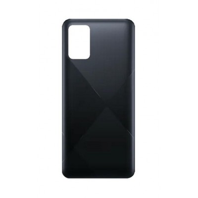 Back Panel Cover For Samsung Galaxy F02s Black - Maxbhi Com
