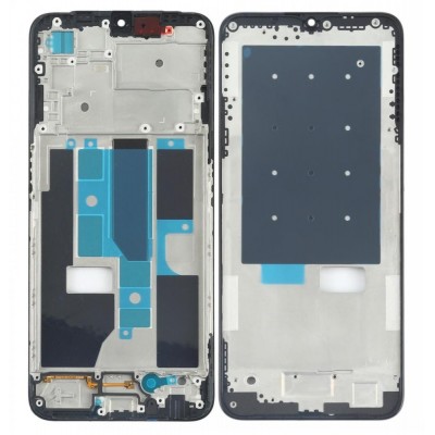Lcd Frame Middle Chassis For Oppo A55 5g Blue By - Maxbhi Com