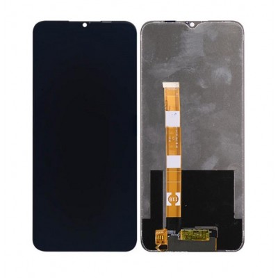 Lcd With Touch Screen For Oppo A55 5g Black By - Maxbhi Com