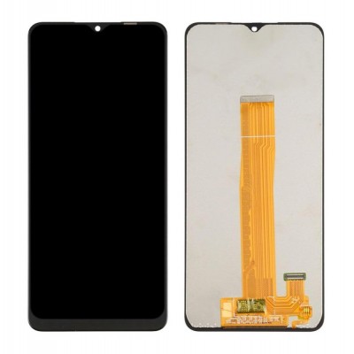 Lcd With Touch Screen For Samsung Galaxy F12 Black By - Maxbhi Com
