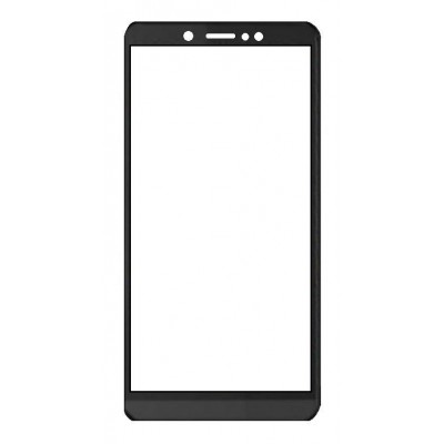 Replacement Front Glass For Spice F311 Black By - Maxbhi Com