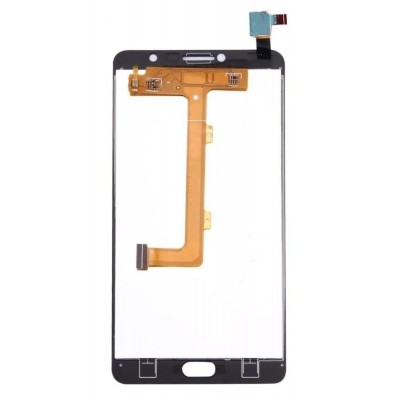 Lcd With Touch Screen For Vodafone Smart Ultra 7 Black By - Maxbhi Com
