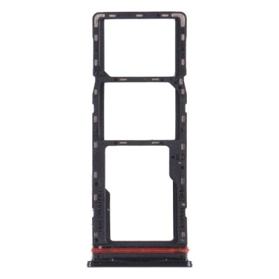 Sim Card Holder Tray For Infinix Hot 10 Play Black - Maxbhi Com