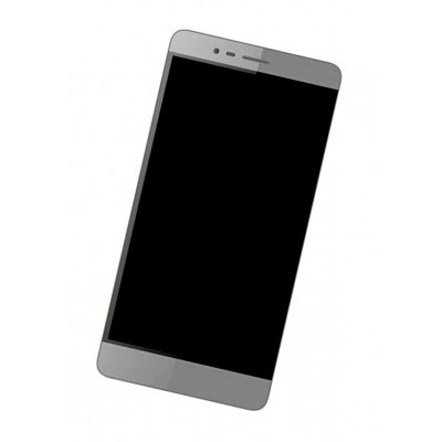 Lcd Frame Middle Chassis For Intex Aqua Music Silver By - Maxbhi Com