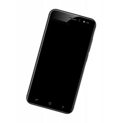 Lcd Frame Middle Chassis For Intex Indie 15 Black By - Maxbhi Com