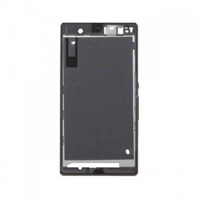 Lcd Frame Middle Chassis For Sony Xperia Z Lt36 White By - Maxbhi Com