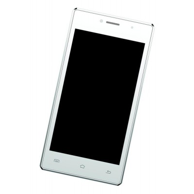 Lcd Frame Middle Chassis For Spice Mi451 Smartflo Poise Black By - Maxbhi Com