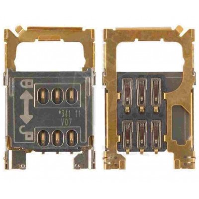 MMC + Sim Connector for Nokia 7230