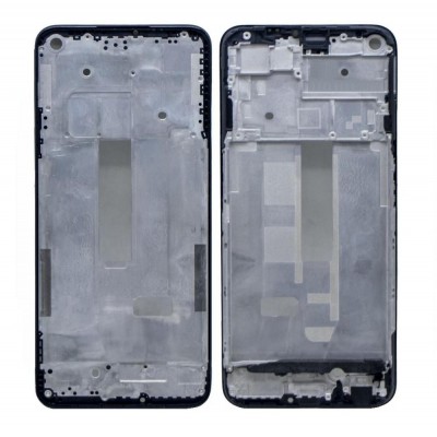 Lcd Frame Middle Chassis For Realme 8 5g Black By - Maxbhi Com