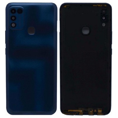 Back Panel Cover For Infinix Hot 10 Play Blue - Maxbhi Com