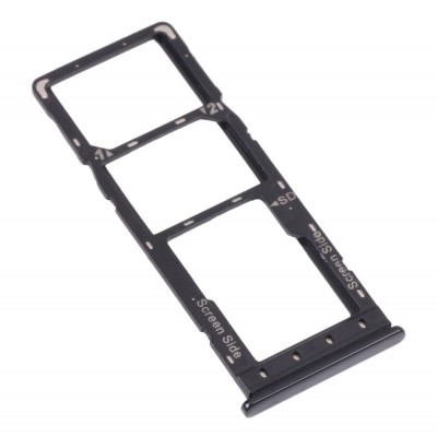 Sim Card Holder Tray For Infinix Note 10 Pro Black - Maxbhi Com