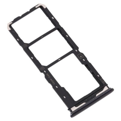 Sim Card Holder Tray For Vivo Y7s Black - Maxbhi Com