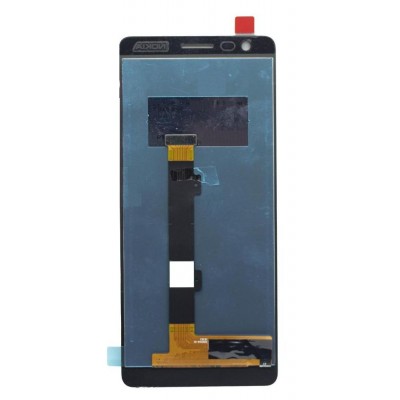 Lcd With Touch Screen For Nokia 3 1 Nokia 3 2018 Black Chrome By - Maxbhi Com