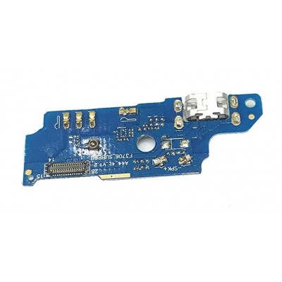 Charging Connector Flex Pcb Board For Itel A44 Air By - Maxbhi Com