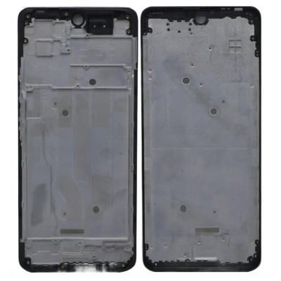 Lcd Frame Middle Chassis For Infinix Note 10 Pro Purple By - Maxbhi Com