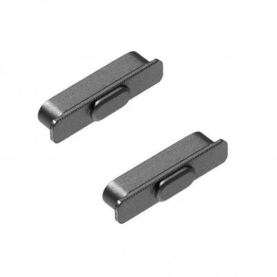 Volume Side Button Outer For Tecno Spark 7 Pro Black By - Maxbhi Com