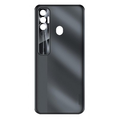 Back Panel Cover For Tecno Spark 7 Pro Black - Maxbhi Com
