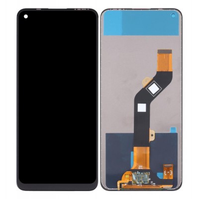 Lcd With Touch Screen For Tecno Spark 7 Pro White By - Maxbhi Com