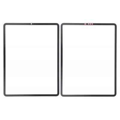 Replacement Front Glass For Apple Ipad Pro 12 9 2021 Black By - Maxbhi Com