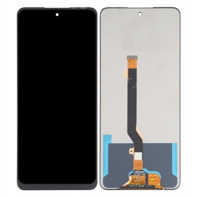 Lcd With Touch Screen For Infinix Note 10 Black By - Maxbhi Com