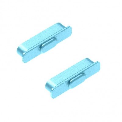 Volume Side Button Outer For Tecno Spark 7 Blue By - Maxbhi Com