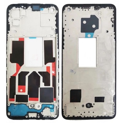 Lcd Frame Middle Chassis For Oppo Reno5 5g Blue By - Maxbhi Com
