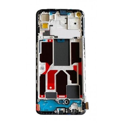 Lcd Frame Middle Chassis For Oppo Reno 5 5g White By - Maxbhi Com