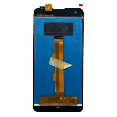 Lcd With Touch Screen For Lyf Wind 1 Black By - Maxbhi Com
