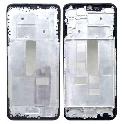 Lcd Frame Middle Chassis For Oppo A53s 5g Black By - Maxbhi Com