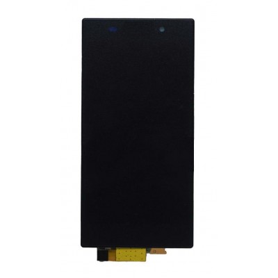 Lcd With Touch Screen For Sony Xperia Z1 Black By - Maxbhi Com